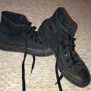 Black Hightop Converse